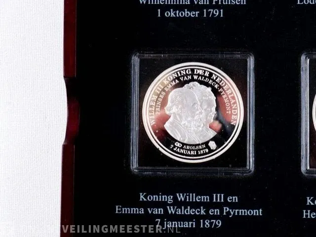 Muntencollectie de koninklijke huwelijksportretten - afbeelding 7 van  11