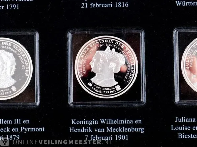 Muntencollectie de koninklijke huwelijksportretten - afbeelding 8 van  11