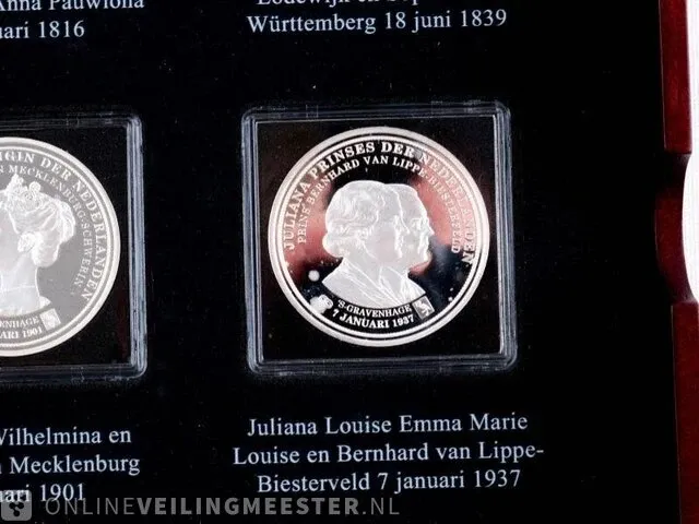 Muntencollectie de koninklijke huwelijksportretten - afbeelding 9 van  11