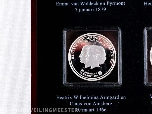 Muntencollectie de koninklijke huwelijksportretten - afbeelding 10 van  11