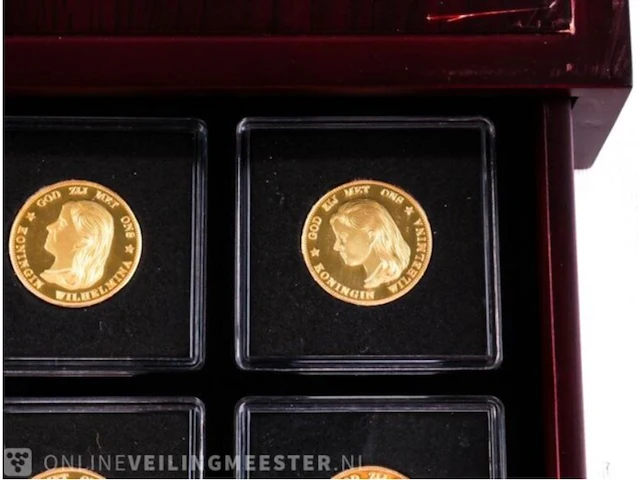 Muntencollectie koning willem en koningin wilhelmina - afbeelding 10 van  12