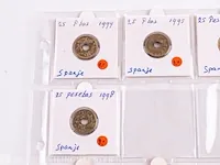 Muntencollectie spanje - afbeelding 3 van  20
