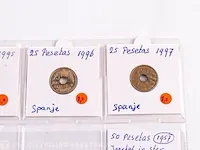 Muntencollectie spanje - afbeelding 4 van  20