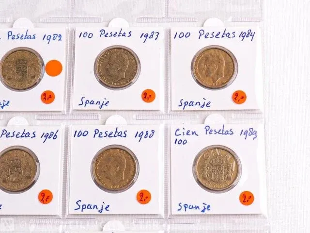 Muntencollectie spanje - afbeelding 10 van  20