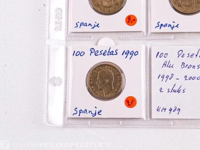 Muntencollectie spanje - afbeelding 11 van  20