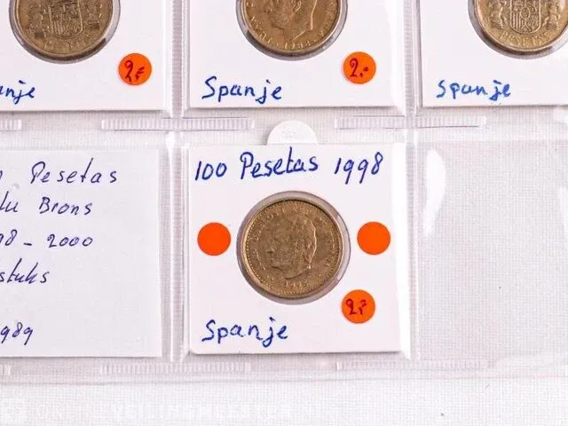 Muntencollectie spanje - afbeelding 13 van  20