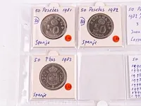 Muntencollectie spanje - afbeelding 12 van  20