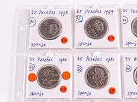 Muntencollectie spanje - afbeelding 16 van  20