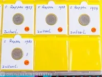 Muntencollectie zwitserland - afbeelding 14 van  58