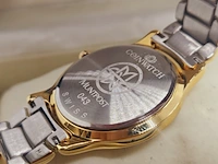 Muntpost coinwatch - 1 gulden nederland - two tone herenhorloge - afbeelding 7 van  9