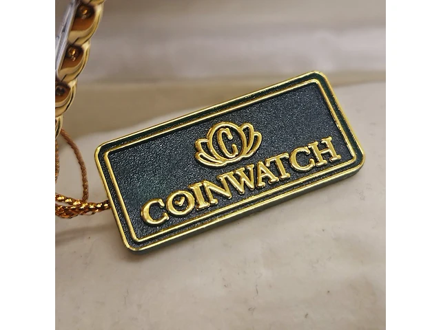 Muntpost coinwatch - 1 gulden nederland - two tone herenhorloge - afbeelding 8 van  9