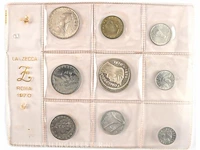 Muntset italië 1970 (o.a. zilver)