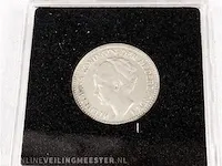 Muntset koning willem en koningin wilhelmina (o.a.. zilver) - afbeelding 2 van  5