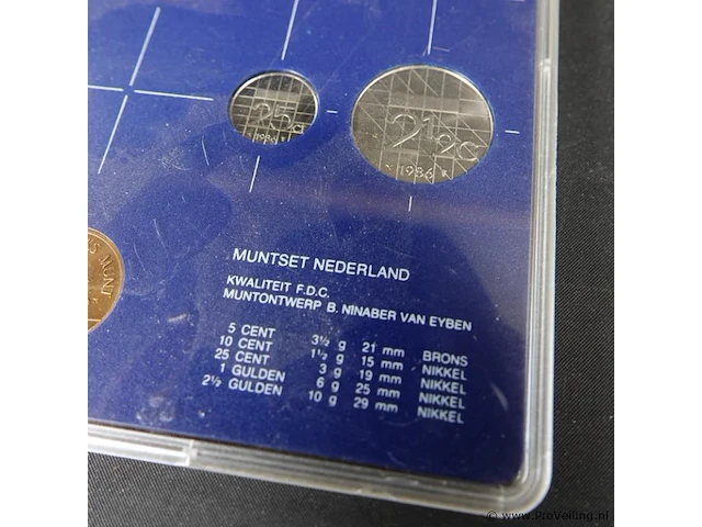 Muntset 's rijksmunt - afbeelding 3 van  5