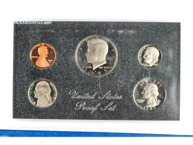 Muntsets belgië en u.s.a. 1979, 1983 - afbeelding 2 van  5