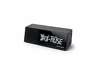 Muse m-172 dbt bluetooth dab+ wekkerradio zwart - afbeelding 1 van  4