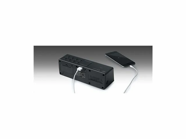 Muse m-172 dbt bluetooth dab+ wekkerradio zwart - afbeelding 2 van  4