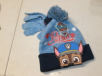 Muts paw patrol met handschoen 1x in krat b - afbeelding 1 van  3