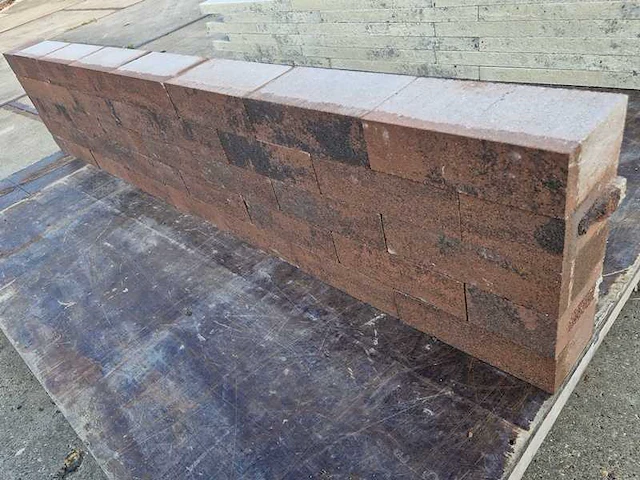 Muurblokken shaded brown (ca.1776 stuks) - afbeelding 1 van  3