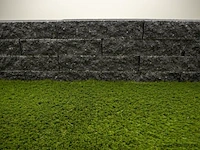 Muurblokken van beton - kleur zwart - 6x10x30cm - 300 stuks - afbeelding 1 van  3