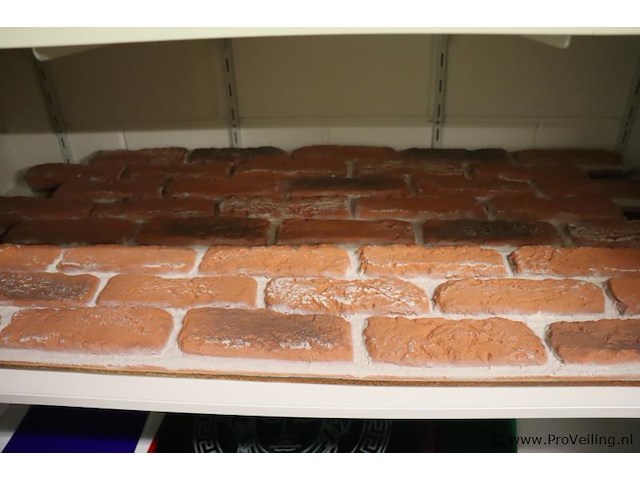 Muurpaneel/wandbekleding met baksteenpatroon - afbeelding 1 van  2