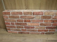 Muurpaneel/wandbekleding met baksteenpatroon - afbeelding 2 van  2