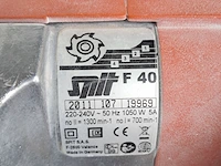 Muursleuvenfrees - 230v spit, f40, bouwjaar 2011 - afbeelding 5 van  5