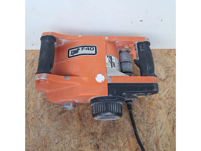 Muursleuvenfreesmachine 230v, spit, f40, 2014 - afbeelding 2 van  7