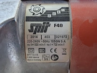 Muursleuvenfreesmachine 230v, spit, f40, 2014 - afbeelding 6 van  8