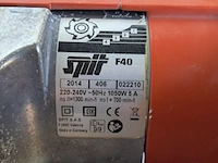 Muursleuvenfreesmachine 230v, spit, f40, 2014 - afbeelding 7 van  9