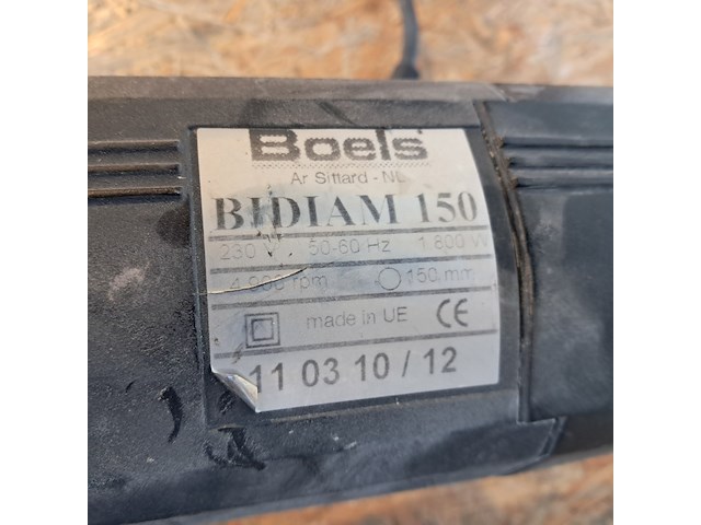 Muursleuvenzaag - 40mm - 230v diatec, bidiam 150, bouwjaar 2012 - afbeelding 5 van  5