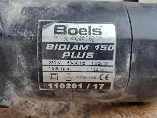 Muursleuvenzaag - 40mm - 230v mtd, sd1500, bouwjaar 2017 - afbeelding 5 van  6