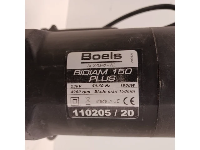 Muursleuvenzaag - 40mm - 230v mtd, sd1500, bouwjaar 2020 - afbeelding 9 van  10