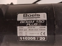 Muursleuvenzaag - 40mm - 230v mtd, sd1500, bouwjaar 2020 - afbeelding 9 van  10