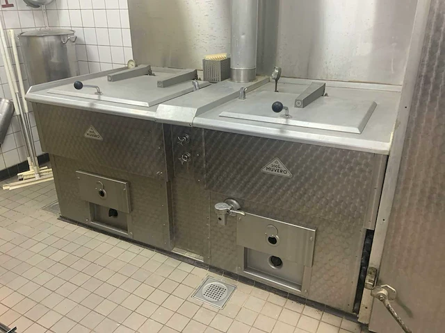 Muvero dubbele kookketel met rookkasten - afbeelding 6 van  15