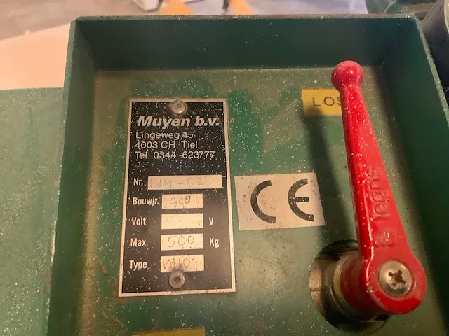 Muyen - va101-va105 - 500kg. vacuüm heffer - 1998 - afbeelding 3 van  11