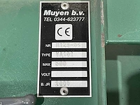 Muyen a105-500 kg glaszuiger met vacuüm pomp - afbeelding 2 van  11