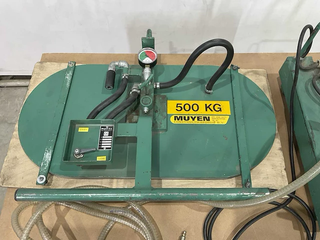Muyen a105-500 kg glaszuiger met vacuüm pomp - afbeelding 7 van  11