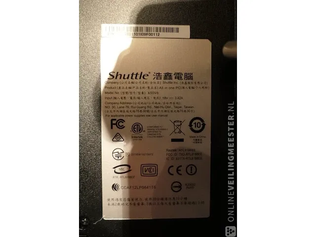 Muziekcomputer met audio installatie shuttle x50v6 - afbeelding 10 van  14