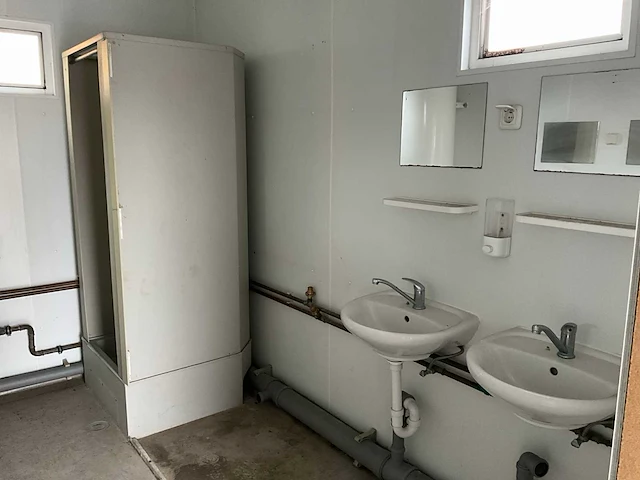 Mvs zeppelin gmbh & co sanitairunit met toilet en douche - afbeelding 4 van  34