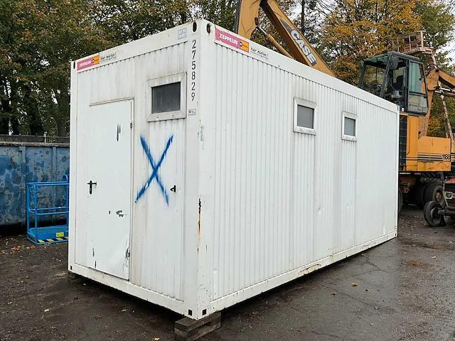 Mvs zeppelin gmbh & co sanitairunit met toilet en douche - afbeelding 1 van  34