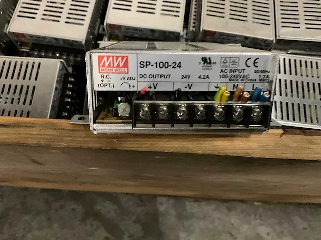 Mw mean well - sp -100-24 omvormer 230-24volt (120x) - afbeelding 4 van  4