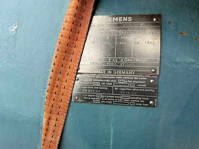 Mwm turbo diesel v8 stroomgenerator - afbeelding 8 van  17