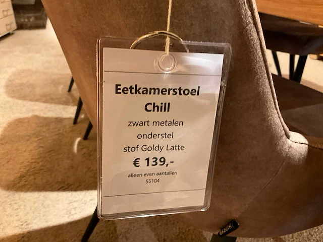 Mx chill eetkamerstoel (6x) - afbeelding 7 van  7