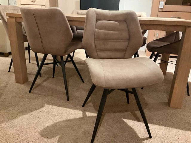 Mx sofa lilian eetkamerstoel (4x) - afbeelding 1 van  5
