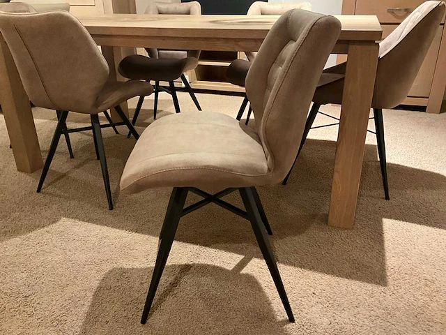 Mx sofa lilian eetkamerstoel (4x) - afbeelding 5 van  5
