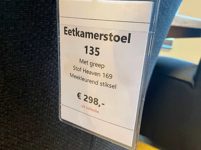 Mx verrijdbare eetkamerstoel - afbeelding 4 van  6