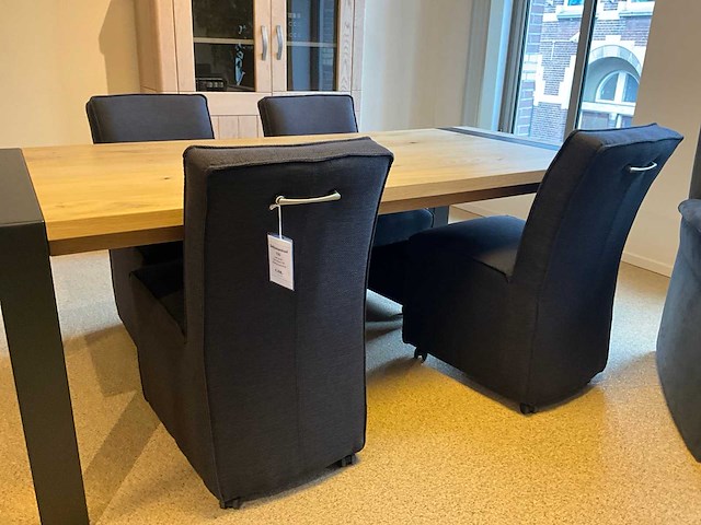 Mx verrijdbare eetkamerstoel - afbeelding 5 van  6