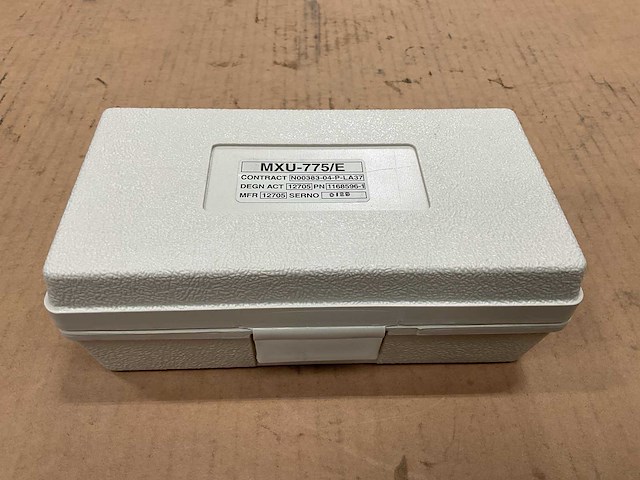 Mxu-775/e plug - afbeelding 6 van  7