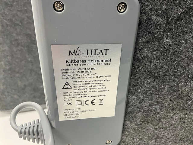 My-heat mobile infrarood kantoor verwarming (7x) - afbeelding 3 van  8